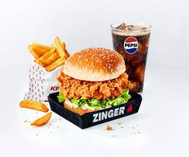 Zinger Burger Meal وجبة برجر زنجر